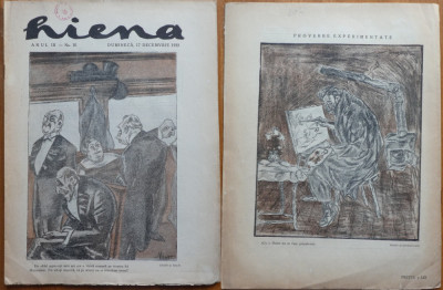 Revista Hiena , an 3 , nr. 10 , 1922 , desen Tonitza foto
