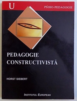 PEDAGOGIE CONSTRUCTIVA de HORST SIEBERT, 2001 foto