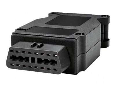 Conector OBD II Negru pentru Diagnosticare 10A foto