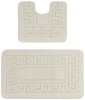 Set 2 Covorase Baie, Ethnic Ecru/Crem - 60x100/50x80