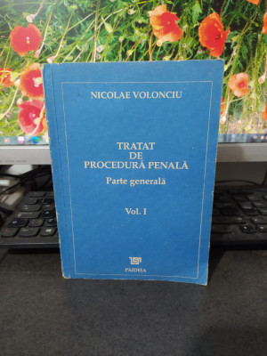 Nicolae Volonciu, Tratat de procedură penală, Parte generală, Vol. I, 1993, 179 foto