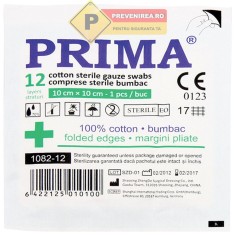 Comprese sterile din tifon foto