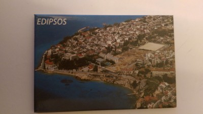XG Magnet frigider - tematica turistica - Grecia - Edipsos foto