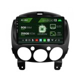 Cumpara ieftin Navigatie Mazda 2 (2007-2014), Android 13, Z-Octacore 8GB RAM + 256GB ROM, 9 Inch - AD-BGZ9008+AD-BGRKIT325