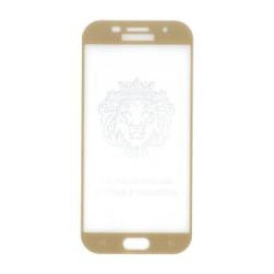 Folie Sticla Full Glue pentru Samsung Galaxy A3 2017 - Aurie foto