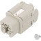 Conector HDC mamă 5 pini, 3 inserturi