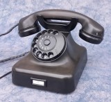 telefon vechi german din ebonita anii 50