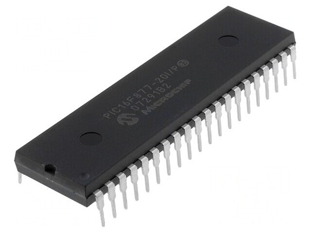 Microcontroler PIC 14kB 20MHz cu A/E/USART și MSSP (SPI / I2C)