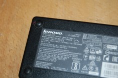 Incarcator LENOVO 20V 8.5A 170W model ADL170NLC3A mufa galbena patrata foto