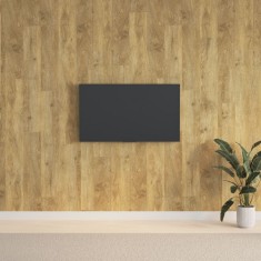 vidaXL Panouri de perete aspect lemn, maro, 2,06 m&sup2;, PVC