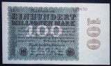 11. GERMANIA 100 MILIOANE MARCI 100 MILLIONEN MARK 22.08.1923 SR. 850