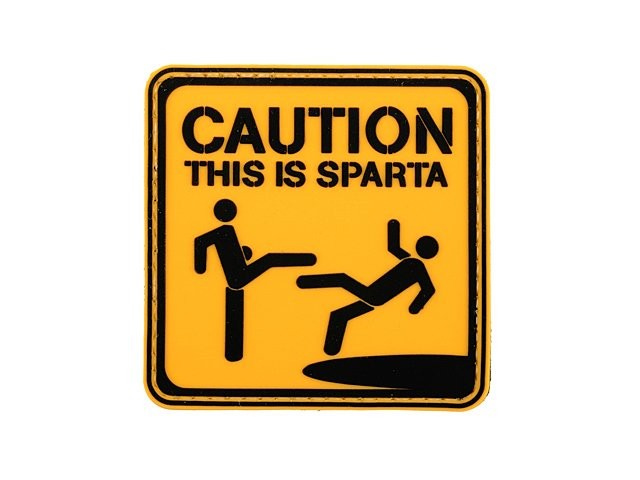 Patch Sparta cauciuc 8Fields