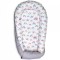 Baby Nest din Bumbac, model curcubeu
