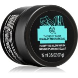 The Body Shop Himalayan Charcoal Purifying Glow Mask masca faciala pentru curatare si stralucire pentru ten gras si problematic 15 ml