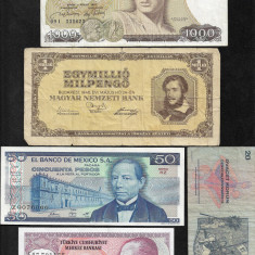 Set #11 15 bancnote de colectie (cele din imagini)