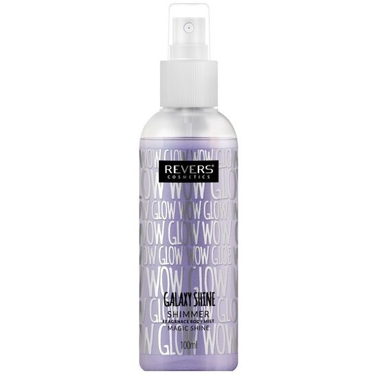 Spray de corp parfumat, cu particule sclipitoare, holografic, Galaxy Shine, Reevers, 100 ml