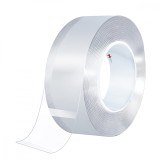 Banda dublu adeziva din silicon, Naimeed D4518, rezistenta la apa, transparenta, latime 3 cm, lungime 2 metri