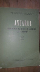 Anuarul Institutului de Istorie si Arheologie ?A. D. Xenopol? XIV foto