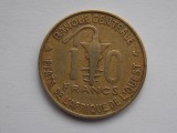 10 FRANCS 1968 STATELE AFRICANE DE VEST, Africa