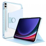 Husa pentru Samsung Galaxy Tab S10 Ultra / Tab S9 Ultra, Techsuit, Crystal Vision, Bleu