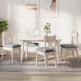 vidaXL Perne de Șezut 2 pcs Gri nori 40 x 40 x 6 cm țesătură 42015159