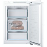 Congelator &icirc;ncorporabil Bosch GIV21AFE0, Low Frost, 97 L, 3 sertare, Alarmă sonoră, H 87 cm, Clasa E