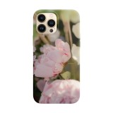 Husa compatibila cu Apple iPhone 14 model Chinese peony flower, Silicon, TPU, Viceversa, Transparent, Carcasa