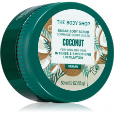 The Body Shop Coconut exfoliant pentru corp cu cocos 50 ml
