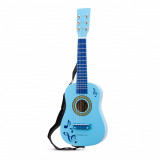 Chitara albastra - Instrument muzical copii, New Classic Toys