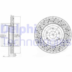Delphi Disc frana foto