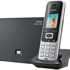 Telefon fara fir DECT Gigaset Premium 100A GO, negru