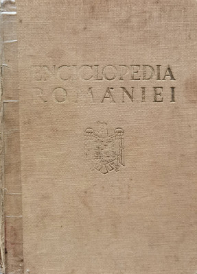 Enciclopedia Romaniei Vol. 1 - Dimitrie Gusti ,554714 foto