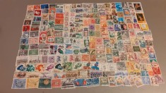 LOT 200 TIMBRE STAMPILATE DIVERSE-1003 foto