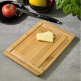 Tocator din bambus, universal, ecologic, 27 x 19 x 1,8 cm, Kinghoff