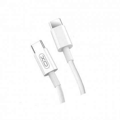 Cablu de date, XO-NB124, PD 40W, USB Type-C / USB Type-C, 1m, Alb, Blister