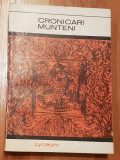 Cronicari munteni Lyceum 1967