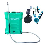 Cumpara ieftin Pompa de stropit electrica premium, acumulator lithium-ion, capacitate 20 litri, autonomie 4 ore, bretele prindere cu protectie