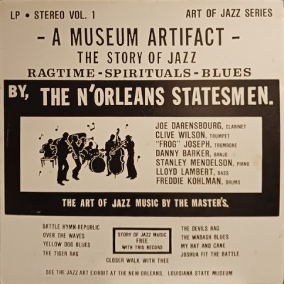 Vinil LP The N&amp;#039;Orleans Statesman &amp;lrm;The Story Of Jazz - Ragtime NOU -SIGILAT - (M) foto