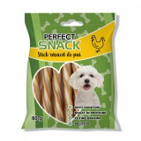 Cumpara ieftin Hrana complementara pentru caini, Perfect Snack, stick rasucit de pui, 80 g