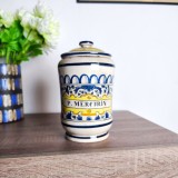 Albarello / doza / recipient farmaceutic din ceramica Rouen