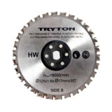 Disc pentru metal Tryton, diametru 125 mm, 30 dinti