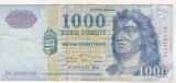 Bnk bn Ungaria 1000 forint 1998 circulata