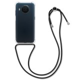 Husa pentru Nokia X10 / x20, Silicon, Transparent, 55597.03, Textil, Carcasa, Kwmobile