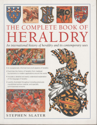 Stephen Slater - The complete book of heraldry / Heraldica foto