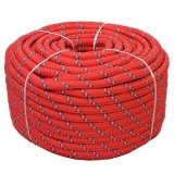 Cumpara ieftin Franghie marinareasca din polipropilena, rosu, 50 m, 18 mm