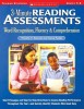 3-Minute Reading Assessments Prehension: Word Recognition, Fluency, &amp; Comprehension