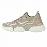 Adidași de damă, din textil, Geox, D35PQB-06K85-C6738-B2-06, taupe