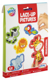 Set creativ de cusut - Animalute PlayLearn Toys, Grafix
