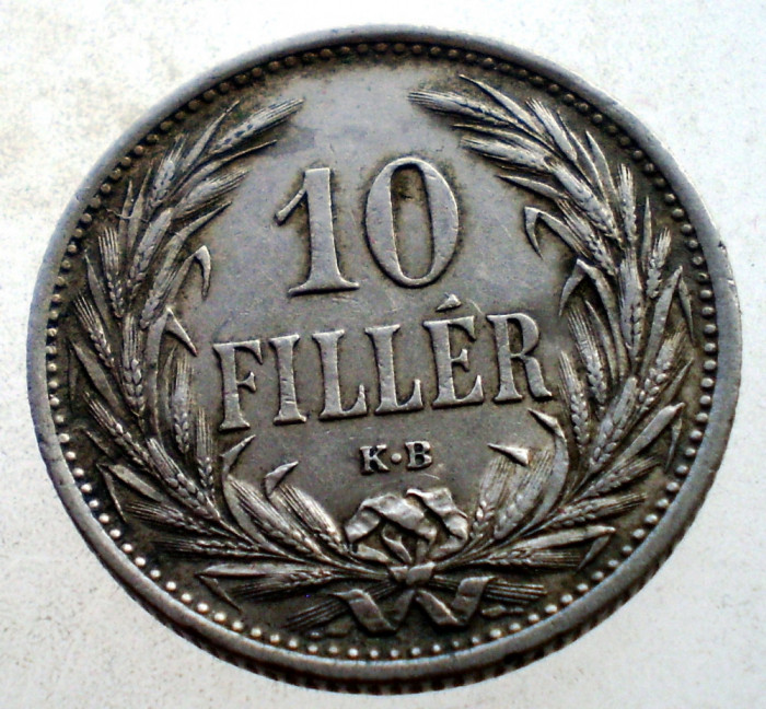 7.090 UNGARIA 10 FILLER 1908 KB