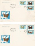 |Romania, LP 1130/1985, Fluturi, FDC
